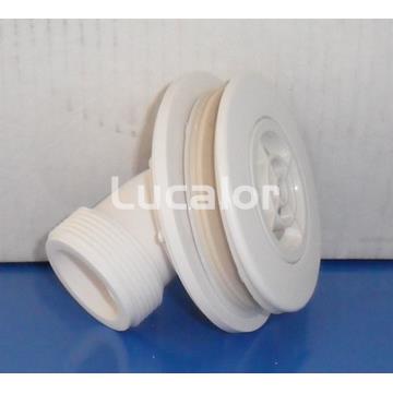 Valvúla retorno p.v.c  skimmer standar Gre AR 100  color blanco - Imagen 1