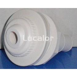 Valvúla retorno recta  skimmer  Gre versión 2010 color blanco - Imagen 1