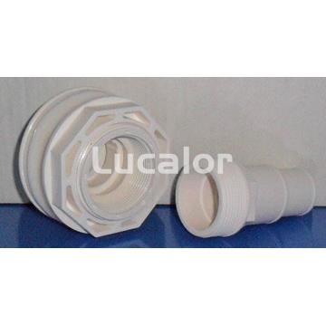 Valvúla retorno recta  skimmer  Gre versión 2010 color blanco - Imagen 2
