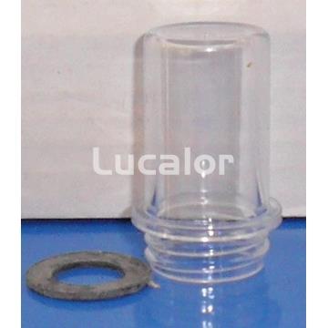 Visor + junta transparente para válvulas  gre de 6 vias - Imagen 1